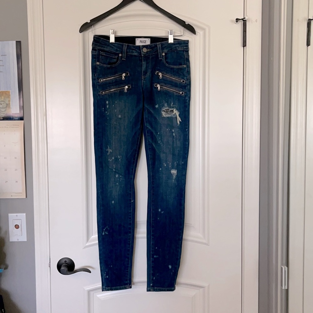 Paige distressed jeans